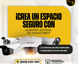 Alarma + 4 Cámaras