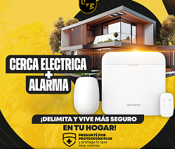 Cerca Eléctrica + Alarma